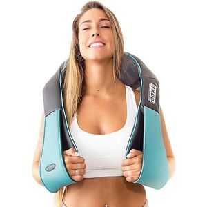 Shiatsu Neck And Back Massager With Heat - Deep Kneading Pillow For Massage -